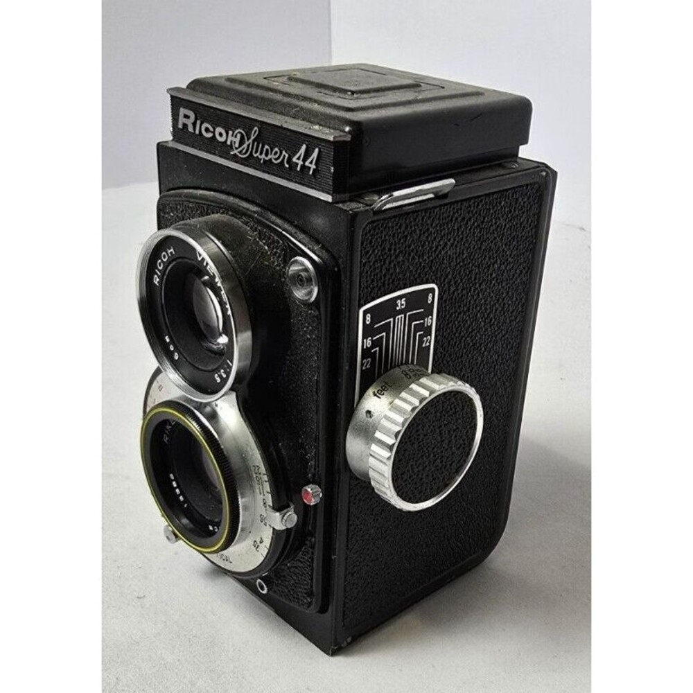 Ricoh Super44 RIKEN 6cm F3.5 twin-lens Film Camera